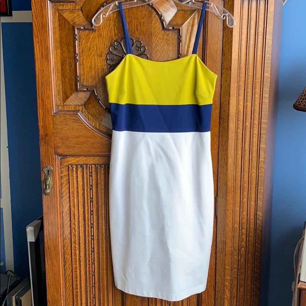 Banana Republic Strappy Colorblock Dress Size 2